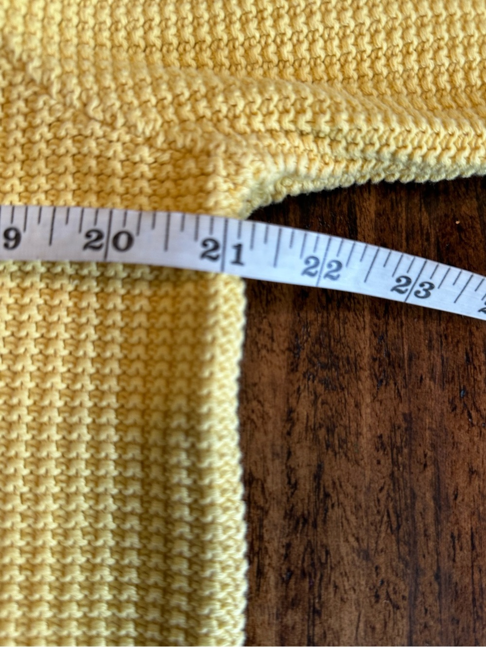 BKg & Company New York | Yellow Waffle Knit Collared Button Down Sweater, OS - Picture 8 of 9